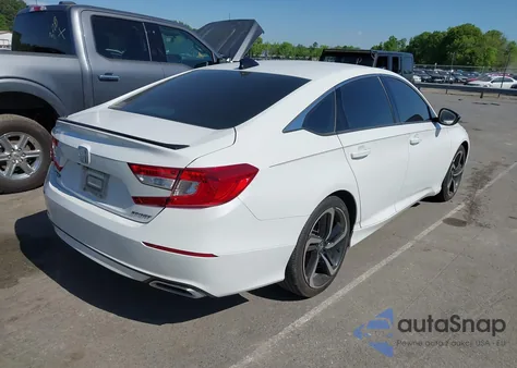 2022 Honda Accord Sport из США, поврежденный, VIN 1HGCV1F38NA008095